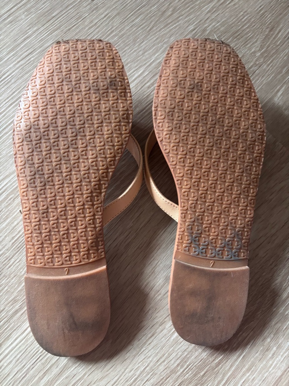 SAM EDELMAN Thong Sandal | Nude Blush | Size 7 - Picture 4 of 4